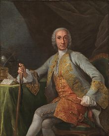 Leopoldo de Gregorio, Marqués de Esquilache. O/L de Giuseppe Bonito