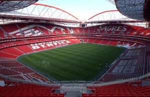 El nuevo estadio da Luz. A la fecha de incorporar este artículo es además uno de los lugares icónicos del madridismo.