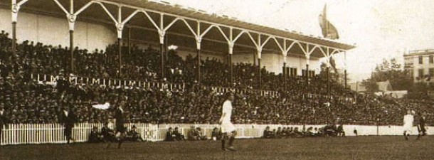 El campo de San Mamés en la década de 1930
